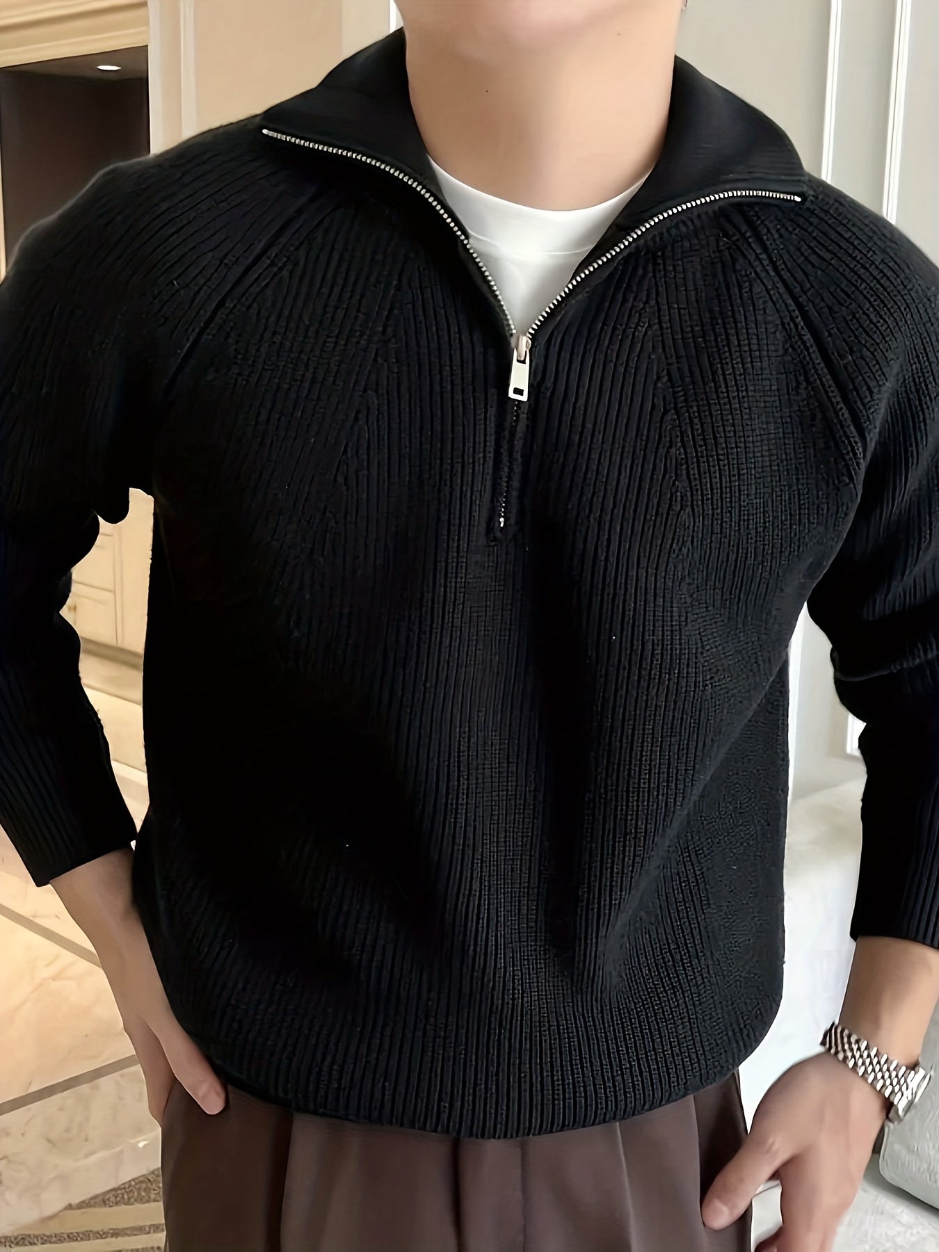 Oscar | Premium Quarter Zip Sweatshirt