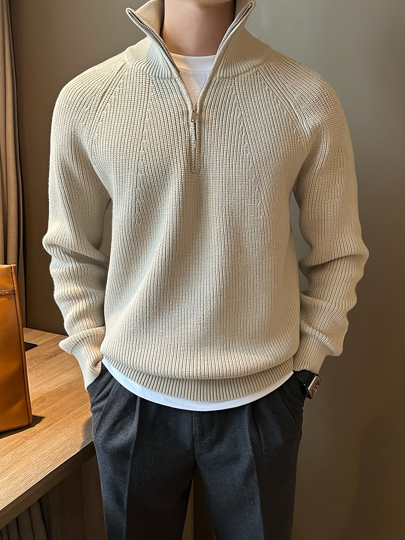 Oscar | Premium Quarter Zip Sweatshirt