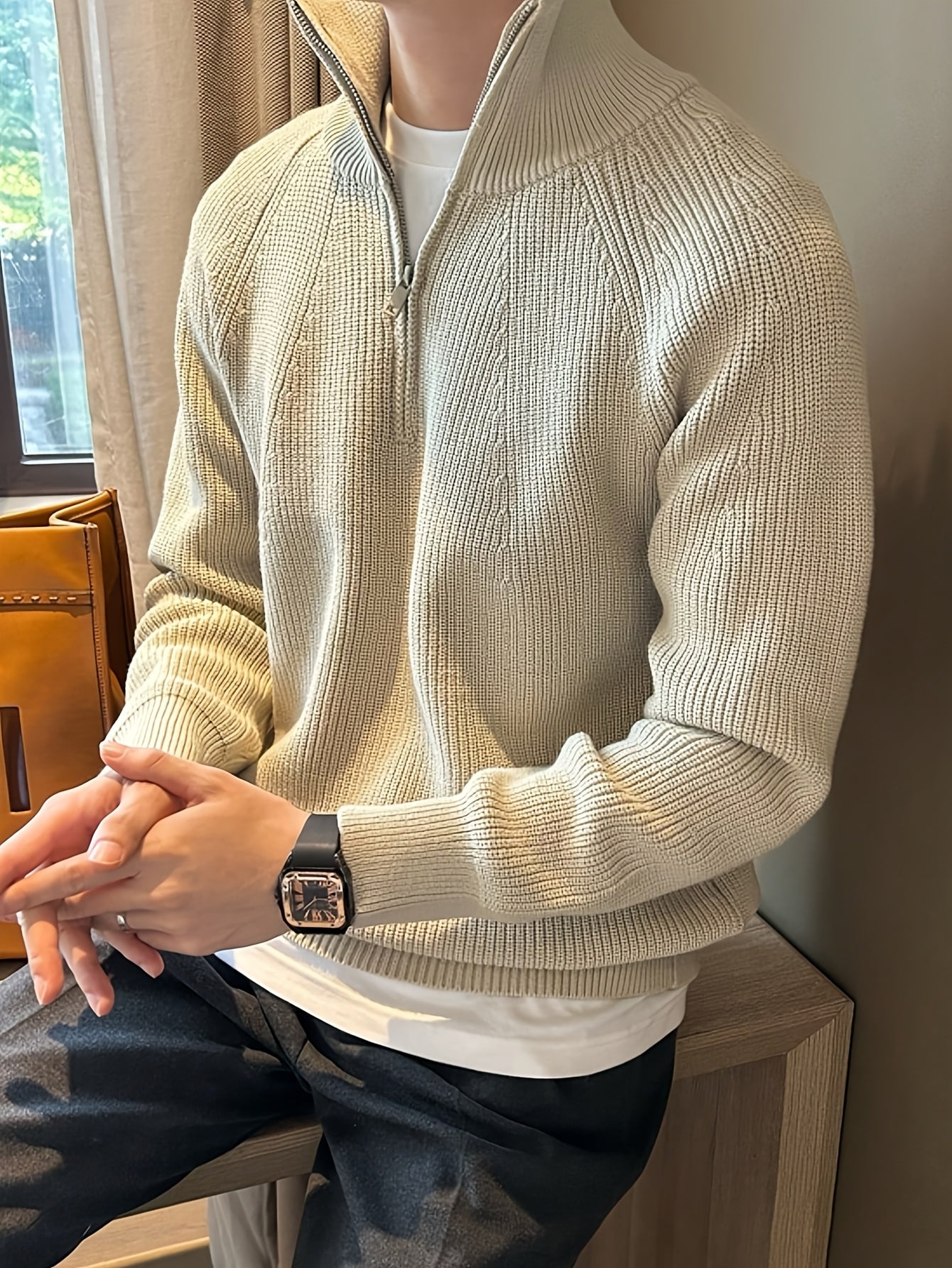 Oscar | Premium Quarter Zip Sweatshirt