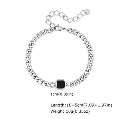 Alpin | Black stone bracelet