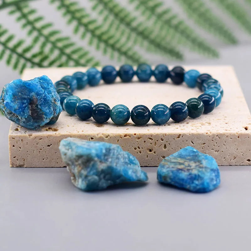 Bracelet Mala turquoise & pierres
