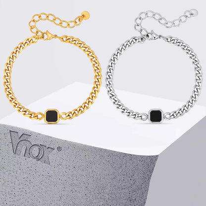 Alpin | Black stone bracelet