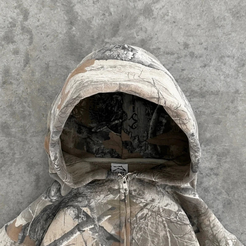 Alpin Unisex Camo Hoodie