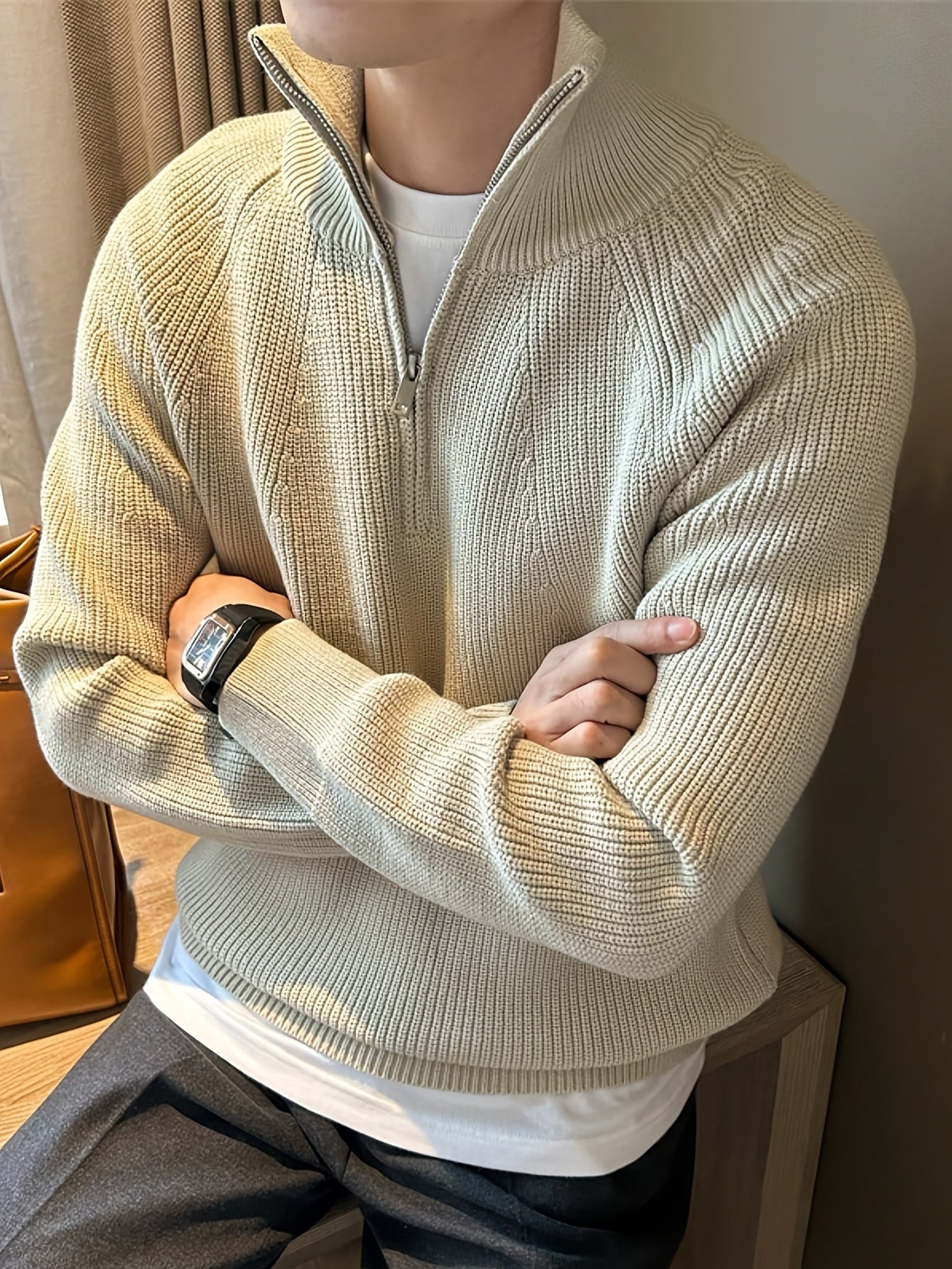 Oscar | Premium Quarter Zip Sweatshirt